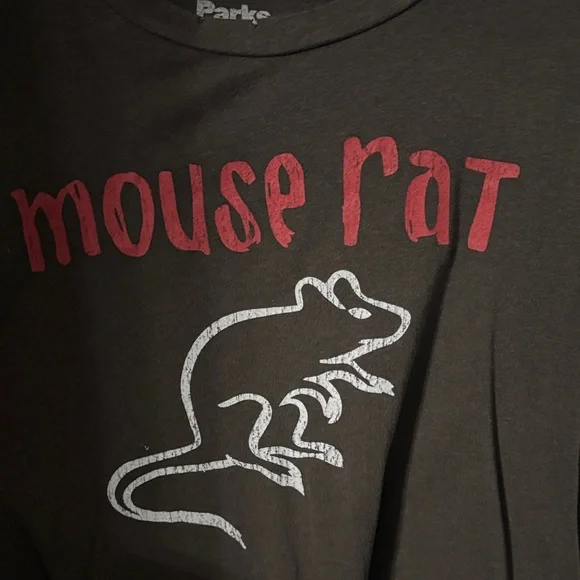 Black Mouse Rat T-Shirt - Picture 2 of 3